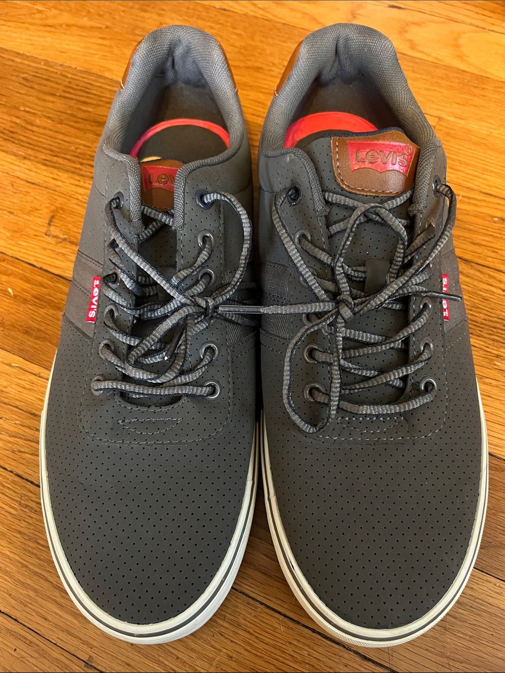 Men’s LEVI Charcoal Grey Casual Shoe